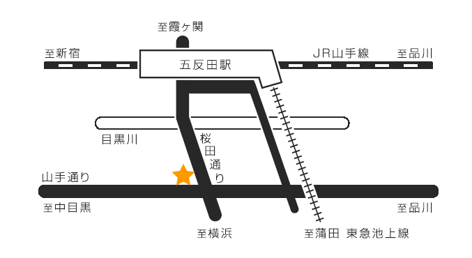 太陽技研東京本社地図